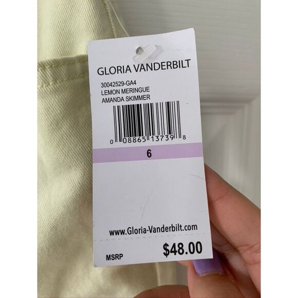 NWT Gloria Vanderbilt Capri Jeans - Picture 5 of 6